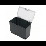 Bosch Home and Garden Bosch SystemBox Tárolódoboz Téglalap alakú Polipropilén (PP) Fekete, Szürke (1600A01V7P)