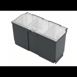 Bosch Home and Garden Bosch SystemBox Tárolódoboz Téglalap alakú Polipropilén (PP) Fekete, Szürke (1600A01V7R)