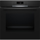 Bosch HQG572EB3 beépíthető sütő gőz funkció AutoPilot10 AirFry 1 sütősín pirolitikus fekete Serie4