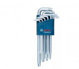 bosch imbuszkulcs készlet 9 részes 1600a01th4