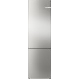 Bosch KGN392I1F szabadonálló alulfagyasztós hűtő inox NoFrost 203x60x65cm Serie4