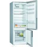 Bosch KGV58VLEAS ezüst, alulfagyasztós, Hűtő:376L, Fagyasztó:124L, Low frost hűtőszekrény (Újszerű)