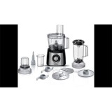Bosch MCM3501M, 800 W, Fekete, Kompakt konyhai robotgép