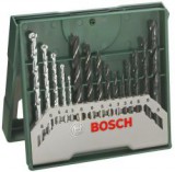Bosch Mini X-Line vegyes fúrókészlet 15 részes (2607019675)