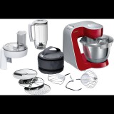 Bosch MUM58720 darálógép 1000 W 3,9 L Szürke, Vörös, Rozsdamentes acél (MUM58720)