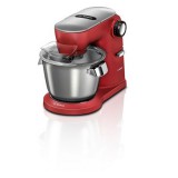Bosch MUM9A66R00 OptiMUM 1600 W, 5.5 l, 7 fokozat Piros-Ezüst konyhai robotgép