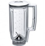 Bosch MUZ5MX1 műanyag turmixkehely MUM5-höz, 1,25 l, jégaprításra is alkalmas
