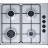 Bosch PBP6B5B80H beépíthető gázfőzőlap nemesacél