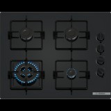 Bosch POH6B6K30 Beépíthető 4 zónás Gáz főzőlap - Fekete (POH6B6K30)