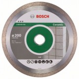 Bosch PRO Ceramic gyémánt vágókorong, 200x25,4 mm, márvány, csempe, kerámia (2608602636)