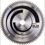 Bosch PRO Multi Material körfűrészlap, 260x3,2x30 mm 80 fog, többféle anyaghoz (2608641204)
