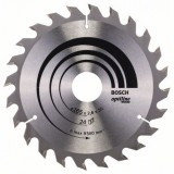 Bosch PRO Wood körfűrészlap, 165x2,6x30 mm 24 fog, kemény fa, rétegelt lemez, forgácslap (2608640602)