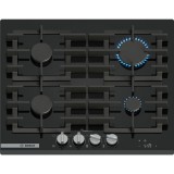 Bosch PRP6A6H40 beépíthető gázfőzőlap edzett üveglapon fekete 60cm Serie8