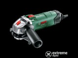 Bosch PWS 700-115 sarokcsiszoló, 701 W, 115 mm tárcsaátmérő, 12.000 rpm, állítható védőburkolat, kiegészítő markolat