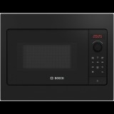 Bosch Serie 2 BFL523MB4 mikróhullámú sütő Fekete Egyszerű mikrohullámú sütő Beépített 20 L 800 W (BFL523MB4)