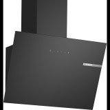Bosch Serie 2 DWK65DK60 konyhai szagelszívó Falra szerelhető Fekete 430 m³/h A (DWK65DK60)