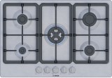 Bosch Serie 4 PGQ7B5K90 főzőlap Rozsdamentes acél Beépített 75 cm Gáz 5 zóna