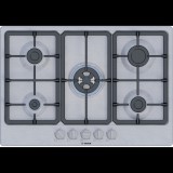 Bosch Serie 4 PGQ7B5K90 főzőlap Rozsdamentes acél Beépített 75 cm Gáz 5 zóna (PGQ7B5K90)