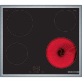 Bosch Serie 4 PKE645BA2E főzőlap Fekete Beépített 60 cm Zónás indukciós főzőlap 4 zóna