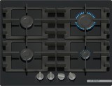 Bosch Serie 4 PNP6B6K40 főzőlap Fekete Beépített 60 cm Gáz 4 zóna