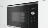 Bosch Serie 6 BEL554MB0 Fekete, Rozsdamentes acél Beépíthető 25 L 900 W Mikróhullámú sütő