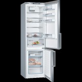 Bosch Serie 6 KGE398IBP kombinált hűtőszekrény Szabadonálló 343 L B Rozsdamentes acél