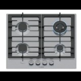 Bosch Serie 6 PCH6A5I90 főzőlap Rozsdamentes acél Beépített 60 cm Gáz 4 zóna (PCH6A5I90)