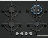 Bosch Serie 6 PPH6A6I10 főzőlap Fekete Beépített 60 cm Gáz 4 zóna