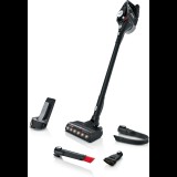 Bosch Serie 8 BCS8214BL kéziporszívó és elektromos seprű Bot porszívó Elem Száraz Szövet Porzsák nélküli 0,4 L Fekete, Ezüst 4 Ah (BCS8214BL)