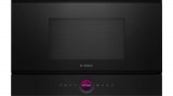 Bosch Serie 8 BFL7221B1 mikróhullámú sütő Beépített Egyszerű mikrohullámú sütő 21 L 900 W Fekete