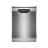 Bosch SMS4HVI00E ezüst, programok száma: 6, szabadonálló, 14 terítékes mosogatógép