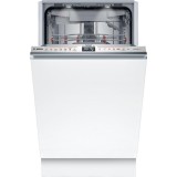 Bosch SPV6ZMX17E teljesen beépíthető mosogatógép PerfectDry Zeolith szárítás TimeLight 45cm Serie6