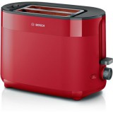 Bosch TAT2M124 950 W, 2 szelet, kiolvasztás Piros-Fekete kenyérpirító