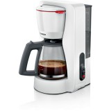 Bosch TKA2M111, 1200 W, 10 Csésze, 1.4 L, Kézi, Csepegtető, Fehér filteres kávéfőző