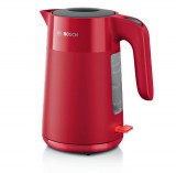 Bosch TWK2M164 1,7 L 2400 W Fekete, Szürke, Vörös vízforraló