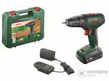 Bosch UniversalDrill 18V, 2 akkus fúró csavarozó, kofferben (2x 1,5Ah)
