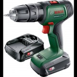 Bosch UniversalImpact 18V akkus fúró-csavarozó 2db 1.5Ah-s akku (06039D4102) (06039D4102)