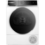 Bosch WQB246CNBY hőszivattyús szárítógép Home Connect fekete-inox ajtó 9kg Serie8