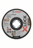 Bosch X-LOCK Fémdobozos Darabolótárcsa Standard Inox 10 db-os o 125x1x22,23mm, 10 db,  (2608619267)