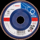 Bosch X551 Zirkon legyezőtárcsa, átmérő 115 mm, P80 (2608607363)