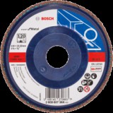 Bosch X551 Zirkon legyezőtárcsa o 115 mm, o 22.23 mm, P120