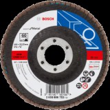 Bosch X551 Zirkon legyezőtárcsa o 115 mm, o 22.23 mm, P60