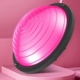 Bosu labda a sebességképzettséghez, egy félkör alakú egyensúlyozó jóga labda fitneszhez és pilateshez. Rózsaszín