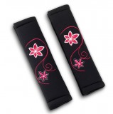 BOTTARI Biztonsági öv párna fekete My Oriental Flower virágmintás 29151