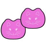 BOTTARI Napvédő rózsaszín cica 37x44cm 2db 22055