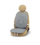 BOTTARI ülésvédő, 1db-os - szürke, fehér csíkos mintával