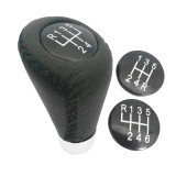 BOTTARI Váltógomb fekete bőrből, sebességjelöléssel (5 és 6 fokozat ) Race 17441
