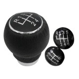 BOTTARI Váltógomb fekete bőrből, sebességjelöléssel (5 és 6 fokozat ) Street 17440