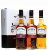 Bowmore Collection -12, 15, 18 éves - Islay Single Malt Scotch Whisky (43% 3*0,2L)