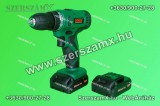 Boxer BX-144 Lithium-ION Dupla Akús Fúrógép 18V 2-sebesség